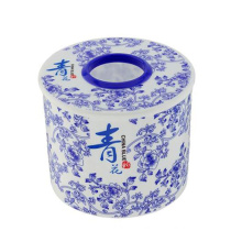 Blue & White Porcelain Plastic Paper Holder (FF-5005)